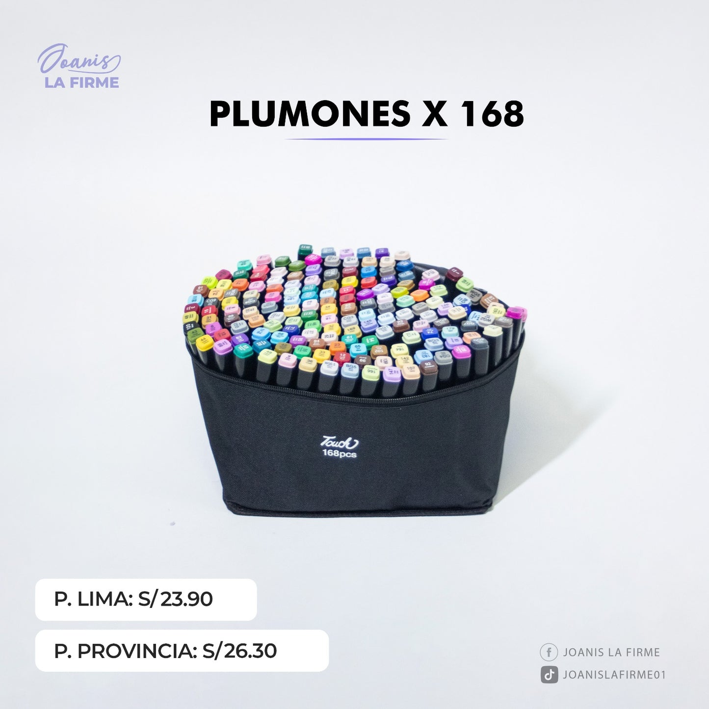 PLUMONES TOUCH X168