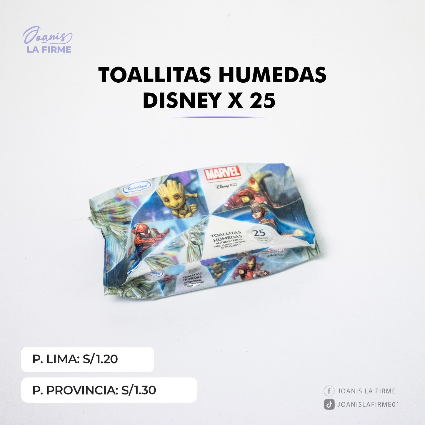 TOALLITAS HUMEDAS DISNEY X25